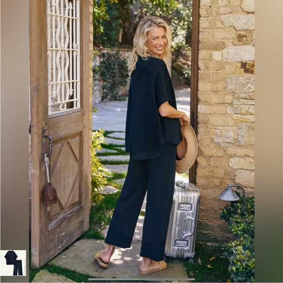 Frank & Eileen Black Catherine Pant. Large - Picture 3 of 3